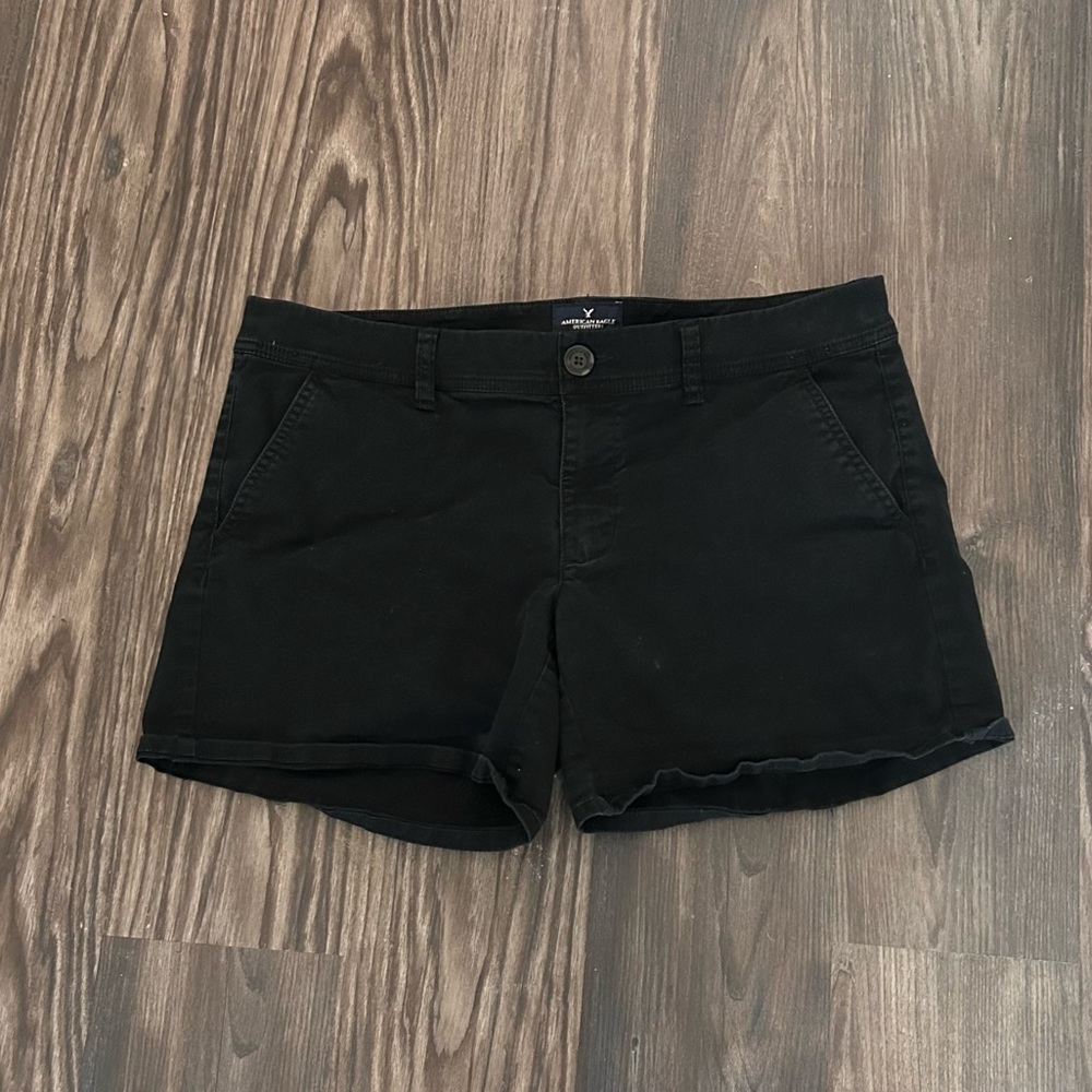 American Eagle Outfitters Black Jean Shorts Size 12